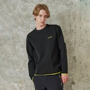 JDX 남성 암홀 투톤 라운드 풀오버 X4SPV3351