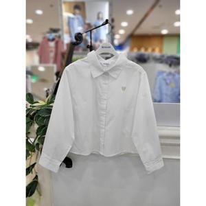 에꼴리에 세이브존06 클래식 크롭셔츠 24A1351