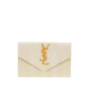 생로랑 카상드르 셰브런 퀼팅 레더 지갑 414404BOW01