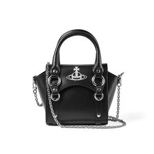 비비안웨스트우드 48030002W L003T N401 베티 스무스 레더 미니 체인 토트백