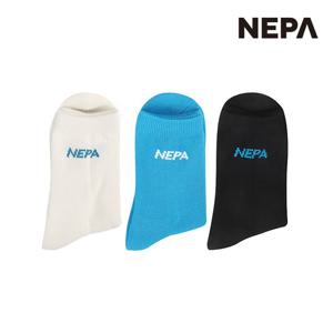 네파 공용 퍼포먼스 랩 중목 양말 (3족세트) 7JC8331