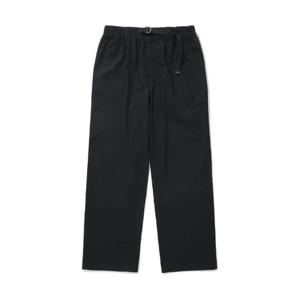 M 커버낫팬츠 CQK CO2401PT14-BK 린넨 세미와이드 버클 팬츠 블랙