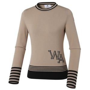 [와이드앵글]여성 CF 아리아 WA로고 스웨터 WWU22K41E2