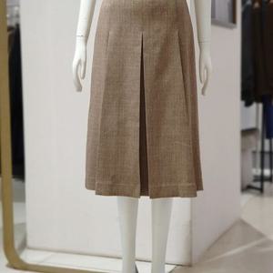 [에꼴드파리]MARIO맞주름A라인스커트 RB3XWSAM09Z