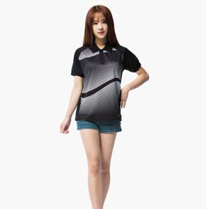 생활복 교복몰 (쿨론) 도트 그라데이션 카라 티셔츠 단체복