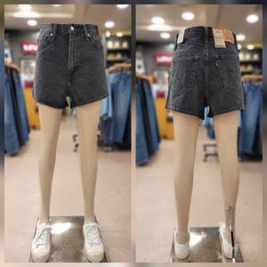 리바이스 여성 하이웨스트 맘 쇼츠 A1965-00