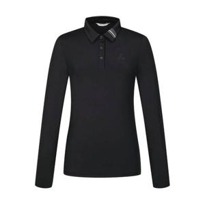 [핑골프]여성 카라 라인 포인트 긴팔 티셔츠121E3TO051