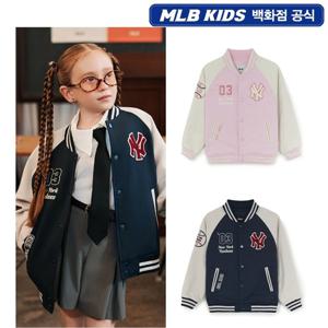 [MLB키즈] 스트릿 바시티 래글런 패딩점퍼 7AJPV0254