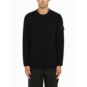 라프리마 스톤아일랜드 527A6 DoubleFace 소프트 코튼 얀 크루넥 Knit Loose 핏 더블페이