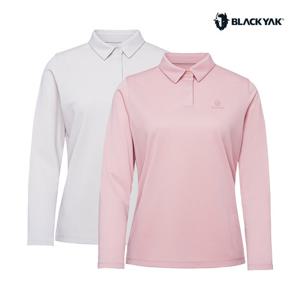 블랙야크 여성 베이스 카라 긴팔티 2 1BYKTFU501