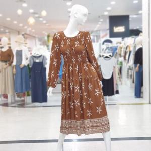 abfz sh06 셔링 플라워 여리 원피스 SLBNZ4O32J