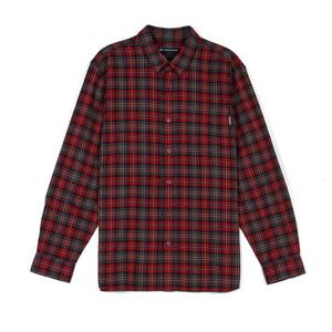 [뱅뱅]남녀공용 체크 긴팔 면 남방 (NSL633)