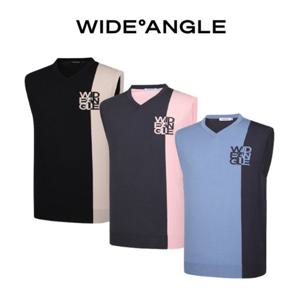 [와이드앵글]TO 와일드 블럭킹 브이넥 베스트 M WMU24K11