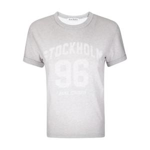 아크네 스튜디오 반팔 티셔츠 AL0473990 GREY MELANGE DOM