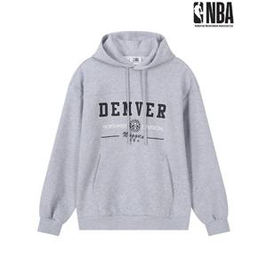 [엔비에이]남녀공용 엔비에이 DEN,LAL 스티치 오버핏 후드 티셔츠 N253TH041P