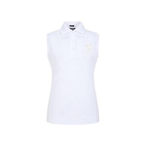 제이린드버그골프민소매 LQC S1543126935 린디 피케 슬리브리스 폴로 셔츠