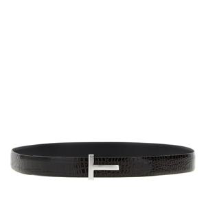 톰포드 리버서블 크로커다일 가죽 벨트 TB224LCL439S 1B087