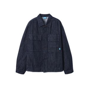 [유씨엘에이]남성 오픈카라 데님 셔켓[UA7DJ06]