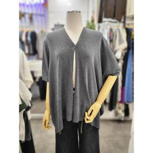 밸리걸 세이브존01 가을 브이넥 판쵸 숄 니트 가디건 609800