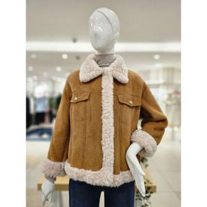 [포커스]MARIO포커스 뽀글퍼 무스탕 자켓 FW3K7JK0374