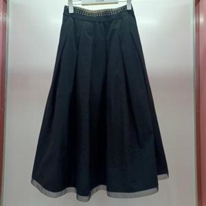 Destijl HC06 가을느낌 스판 허리밴딩 A라인  플리츠 옆집업 퍼빗 핀턱스커트 D2531sk03B1