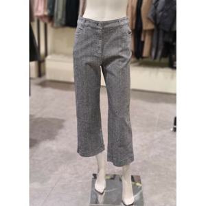 [트리아나]MARIO소고 반밴딩 와이드면바지TK1XA02