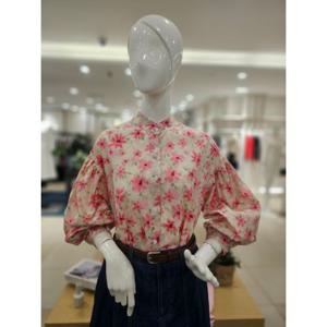 [포커스]MARIO포커스 벌룬소매  컬러꽃 블라우스 FM5C3BL31070