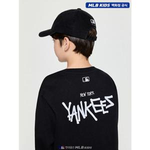 [MLB키즈US] (7ATSB0554-50BKS) 스트릿 베이직 로고 아트웍 티셔츠 아동티셔츠 키즈티셔츠