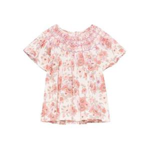 봉쁘앙 여아 멀티컬러 반팔 티셔츠 S05GBLW00014K_526