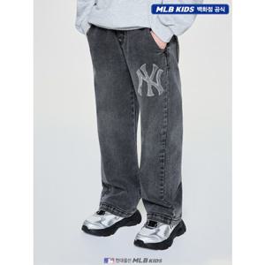 [MLB키즈US] (7ADPB0454-50CGL) 스트릿 슬럽 데님 팬츠 아동청바지 키즈청바지