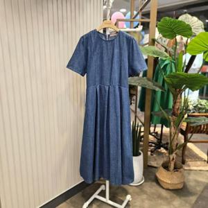 스테파니 HC05 뒷단추청롱원피스OP A25DM5203H