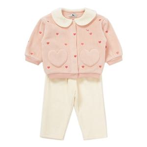 [블루독베이비] 25FW 신상 (PH) 하트 골벨로아 상하세트 HH (45C1361007)