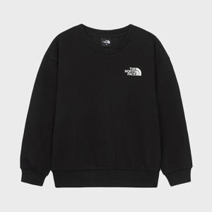[노스페이스] (NFM_NM5MR50S_BLK_) 키즈 고-투 스웻셔츠 NM5MR50S_BLK