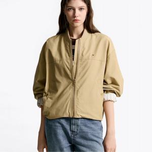 [타미힐피거(여성)]레귤러 봄버 재킷 (T22F6WJC030WT1_AEX)