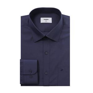 [레노마(셔츠)]카라배색레이온스판 솔리드셔츠RPFSG0401BUIN