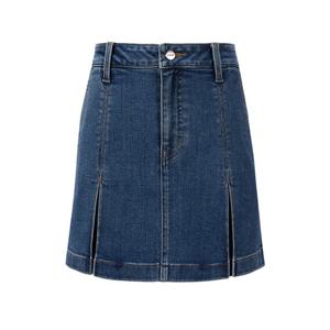 [게스]게스 여성 청치마 A라인 데님 스커트 미디엄블루 YO3D6567