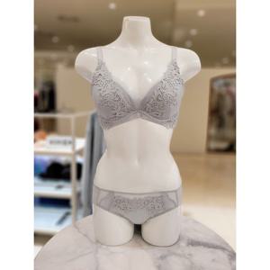 [비비안]실버민트 캐미컬레이스 압박NO 가슴은UP 저중심브라팬티세트 (BR964A/P)