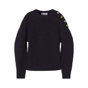 25 FW 랑방 골지 니트 버튼 디테일 스웨터 RWPO0003K066H25 TP441672608