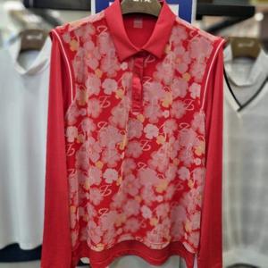 BTR 골프 HC40 꽃프린트 봄가을티셔츠 bvt4181w