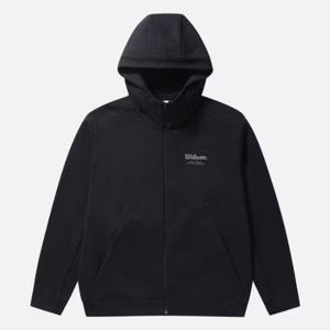 윌슨후드집업 LQC W243003LFJ81-BLK 유니 에센셜 테크코튼 후드 집업