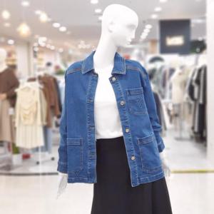 abfz sh06 포켓 포인트 데님 롱자켓 SLBQZ5J34G