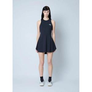 25 FW 요지야마모토 여성 로고 모티프 테니스 원피스  yyy0262022blk