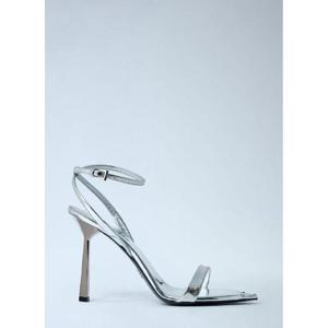 25 FW 프라다 여성 가죽 힐 샌들  pra0262020sil