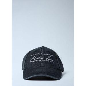 25 FW 마틴로즈 남성 로고 모티프 베이스볼 캡 mtr0162013blk