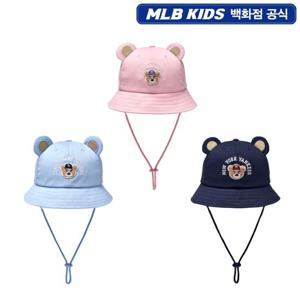 [MLB키즈] 모노베어 귀장식 돔햇 7AHTC025N