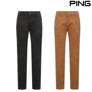 골프양말증정_PBS 남성 기모 비조 장식 사선 조직 팬츠 111E3PT381