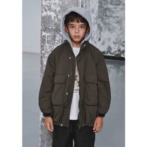 블루테일2 AZH1JP02KK 주니어 공용 카키 리버시블 화섬 점퍼 초등 2025년 겨울