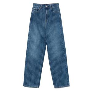 산드로 스트라이프 진 SFPJE00754