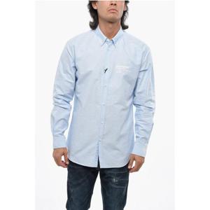 디스퀘어드2 긴팔 셔츠 S74DM0861 S52493 471 Light blue