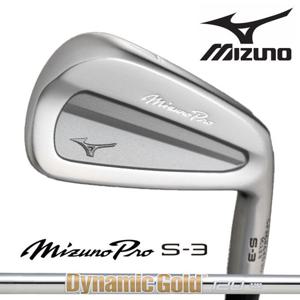 미즈노 프로 S-3 아이언 7개 세트 스틸 2025년 병행 AS보증 Dynamic Gold 120-S200